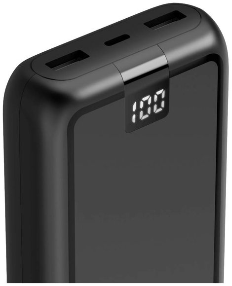 Hama Powerbank 20000 mAh Fast Charge LiPo Antracit 4. kép