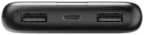 Hama Powerbank 10000 mAh Fast Charge LiPo Antracit 2. kép