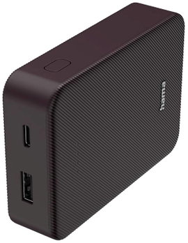 Hama Colour 10 Powerbank 10000 mAh Fast Charge LiPo Lila
