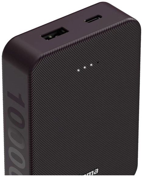 Hama Colour 10 Powerbank 10000 mAh Fast Charge LiPo Lila 4. kép