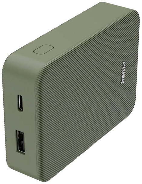 Hama Powerbank 10000 mAh Fast Charge LiPo Zöld