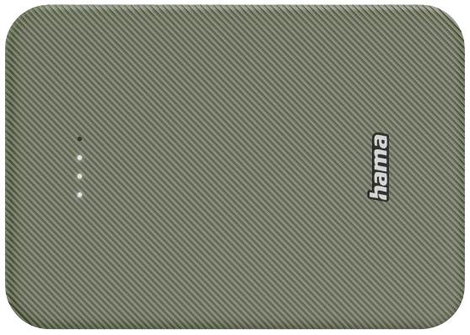 Hama Powerbank 10000 mAh Fast Charge LiPo Zöld 3. kép