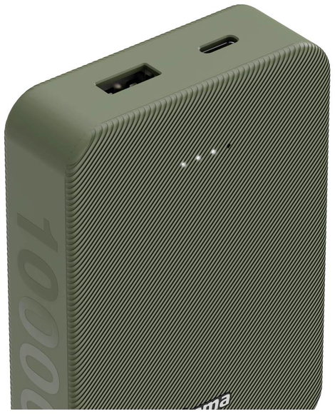 Hama Powerbank 10000 mAh Fast Charge LiPo Zöld 4. kép