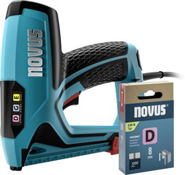 Novus Tools 031-0370 Elektromos tűzőgép Kapocs típus 11-es típus, 53F típus Kapocs hosszúság 6 - 14 