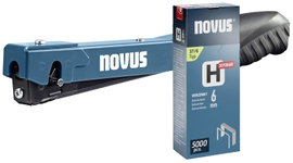 Novus Tools 030-0463 Tűzőkalapács Kapocs típus 37-es típus Kapocs hosszúság 4 - 6 mm