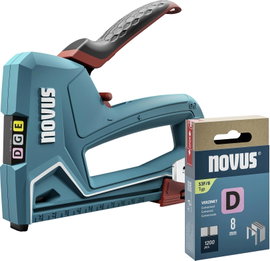 Novus Tools 030-0462 Kézi tűzőgép Kapocs típus 11-es típus, 53F típus Kapocs hosszúság 6 - 14 mm