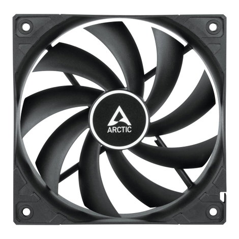 Arctic F12 Számítógépház ventilátor Fekete (Sz x Ma x Mé) 120 x 25 x 120 mm 3. kép