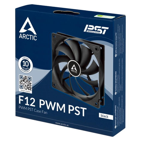 Arctic F12 Számítógépház ventilátor Fekete (Sz x Ma x Mé) 120 x 25 x 120 mm 5. kép