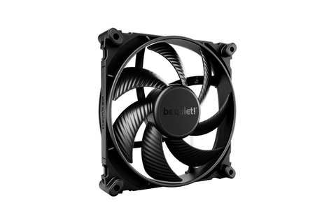 BeQuiet SILENT WINGS 4 Számítógépház ventilátor Fekete (Sz x Ma x Mé) 140 x 25 x 140 mm 2. kép