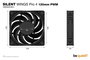 BeQuiet SILENT WINGS PRO 4 Számítógépház ventilátor Fekete (Sz x Ma x Mé) 120 x 25 x 120 mm 7. bélyegkép