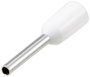 TRU COMPONENTS TC-11991852 Csatlakozó hüvely 0.5 mm² Részlegesen szigetelt Fehér 100 db 3. bélyegkép