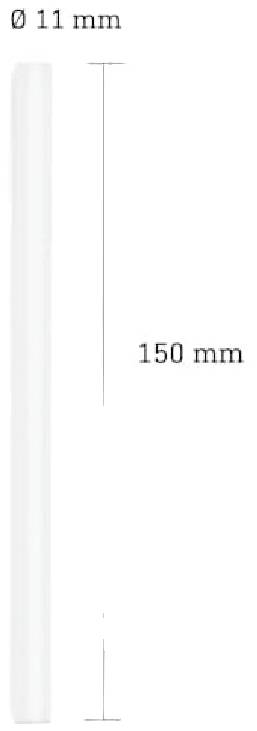 Steinel 087319 Ragasztópisztoly rúd 11 mm 150 mm Átlátszó 800 g 50 db 3. kép