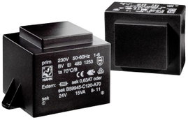 Hahn BV EI 481 1167 Nyomtatott áramköri transzformátor 1 x 230 V 1 x 9 V 10.0 VA