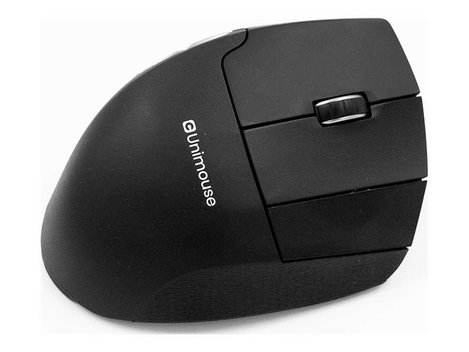 Contour Design UniMouse Bluetooth WLAN egér Bluetooth™ Optikai Fekete 7 Gombok 800 dpi, 1000 dpi, 12 5. kép