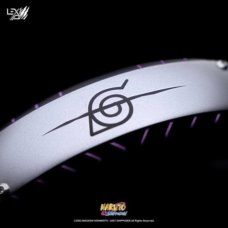 Lexip X TSUME Naruto Shippuden Headset 1 Gamer Over Ear headset Vezetékes, Bluetooth® Stereo Fekete/ 11. kép