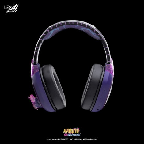 Lexip X TSUME Naruto Shippuden Headset 1 Gamer Over Ear headset Vezetékes, Bluetooth® Stereo Fekete/ 6. kép