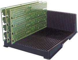 ESD nyáklap tartó BJZ H-LS-356 (H x Sz x Ma) 355 x 268 x 128 mm Fekete