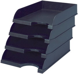 ESD asztali irattartó BJZ C-199 975 (H x Sz x Ma) 330 x 240 x 60 mm Fekete