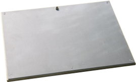 ESD padlóborítás nemesacél BJZ C-199 314 (H x Sz x Ma) 400 x 300 x 14 mm Nemesacél