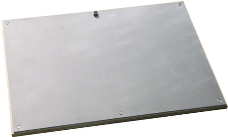 ESD padlóborítás nemesacél BJZ C-199 314 (H x Sz x Ma) 400 x 300 x 14 mm Nemesacél