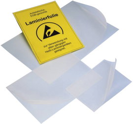 ESD lamináló fólia A4-es BJZ C-199 2751 (H x Sz) 304 mm x 217 mm Átlátszó