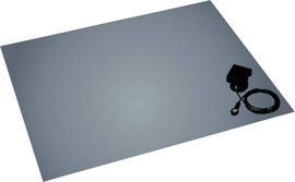 ESD antisztatikus padlószőnyeg platinaszürke 1500 x 1200 x 3.5 mm BJZ C-211 152 10,3