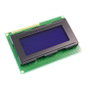 Display Elektronik LC kijelző Fekete, Fehér Kék (Sz x Ma x Mé) 87 x 60 x 13.5 mm DEM16481SBH-PW-N bélyegkép