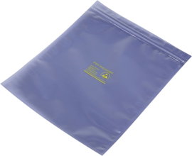 ESD árnyékoló tasak simítózárral 200 X 250 MM