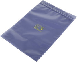 ESD árnyékoló tasak simítózárral 200 X 300 MM