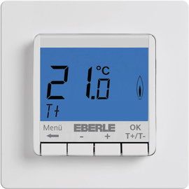 Programozható digitális szobatermosztát, 5 - 30 °C, IP30, Eberle FITNP-3R 527 815 355