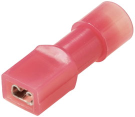 TRU COMPONENTS TC-11599304 Csúszósarus hüvely Dugasz szélesség: 2.8 mm Dugaszolási vastagság: 0.5 mm