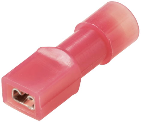 TRU COMPONENTS TC-11599304 Csúszósarus hüvely Dugasz szélesség: 2.8 mm Dugaszolási vastagság: 0.5 mm