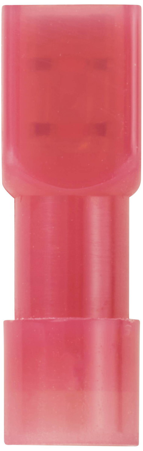 TRU COMPONENTS TC-11599304 Csúszósarus hüvely Dugasz szélesség: 2.8 mm Dugaszolási vastagság: 0.5 mm 3. kép