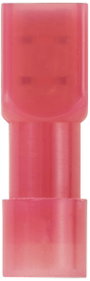 TRU COMPONENTS TC-11599304 Csúszósarus hüvely Dugasz szélesség: 2.8 mm Dugaszolási vastagság: 0.5 mm 3. bélyegkép