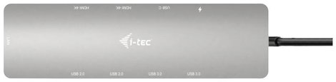 i-tec USB-C® mini dokkoló állomás C31NANOHDM2DOCPD Alkalmas (márka): univerzálny Töltési funkcióval 3. kép