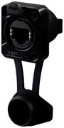 Rean AV RJ45 átvezető, kürt típusú, IP65 légmentes RRE8F-Z-012-1 Alj, beépíthető Fekete 1 db bélyegkép
