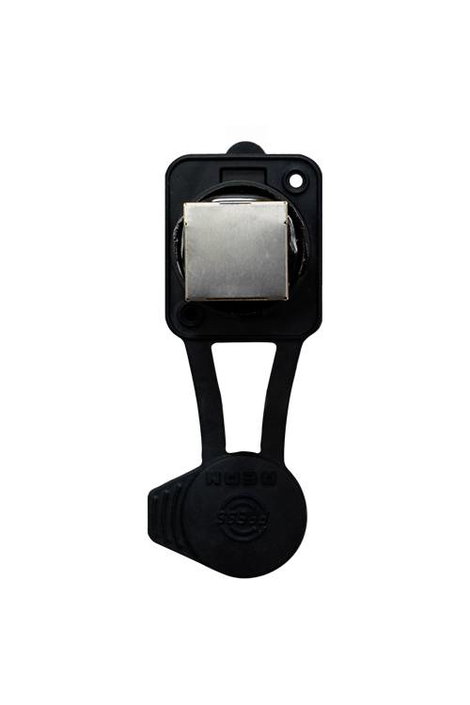 Rean AV RJ45 átvezetés, 90° FEL, IP65 légmentes RRE8F-Z-011-1 Alj, beépíthető Fekete 1 db 2. kép