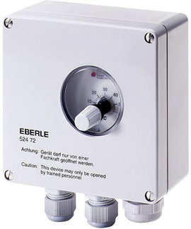 Univerzális hőmérsékletszabályzó 0 - 60 °C fehér Eberle UTR 0524 72 141 894