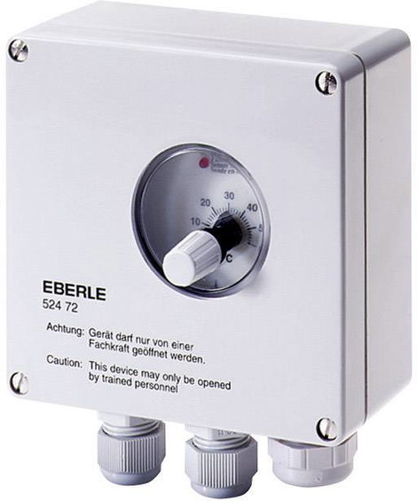 Univerzális hőmérsékletszabályzó 0 - 60 °C fehér Eberle UTR 0524 72 141 894