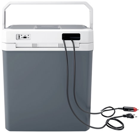Tristar KB-7524 Hűtő- és fűtő láda EEK: E (A - G) Termoelektromos 12 V, 230 V Sötétszürke, Világossz 3. kép