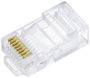 TRU COMPONENTS TRU Components 8P8C RJ45 moduláris csatlakozó TC-10336052 Dugó, egyenes Pólusszám 8P8 2. bélyegkép