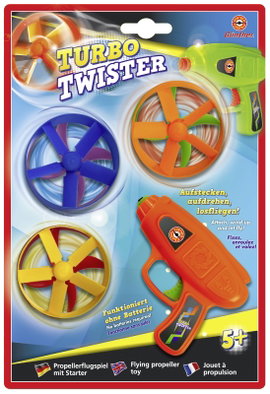 Günther Flugspiele 1687 Szabadonrepülő modell Turbo Twister