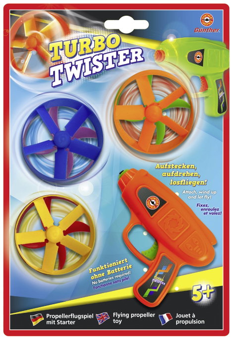 Günther Flugspiele 1687 Szabadonrepülő modell Turbo Twister