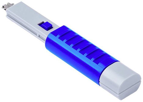 Smartkeeper U03DB #####Port Schloss Schlüssel Sötétkék 2. kép