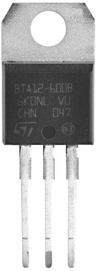STMicroelectronics BTB16-600BWRG Triak TO-220AB 16 A 600 V tubus