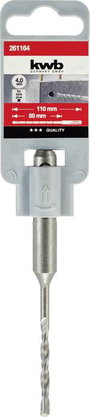 kwb 261164 40CR acél Kalapácsfúró 1 db 4 mm Teljes hossz 110 mm SDS-Plus 1 db 2. bélyegkép