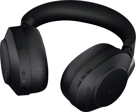 Jabra Evolve2 85 MS Telefon Over Ear headset Bluetooth®, Vezetékes Stereo Fekete mikrofon zajelnyomá 2. kép