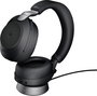 Jabra Evolve2 85 MS Telefon Over Ear headset Bluetooth®, Vezetékes Stereo Fekete mikrofon zajelnyomá 3. bélyegkép