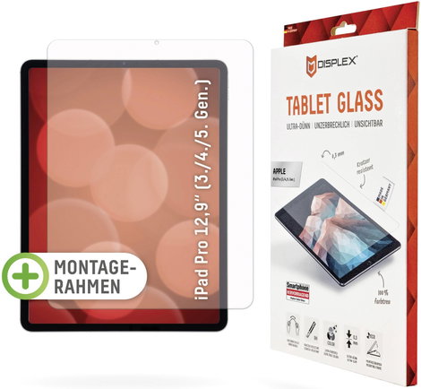 DISPLEX 01533 Kijelzővédő üveg Alkalmas Apple Modell: iPad Pro 12.9 (3. generációs), iPad Pro 12.9 (
