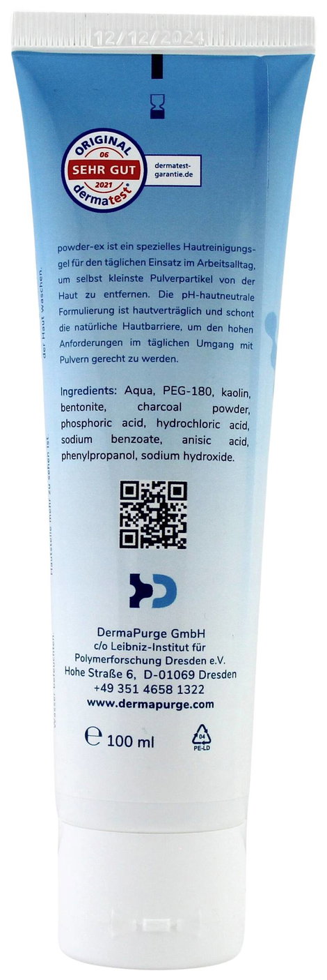DERMAPURGE powder-ex 100 ml 121211 Kéztisztító gél 100 ml 2. kép